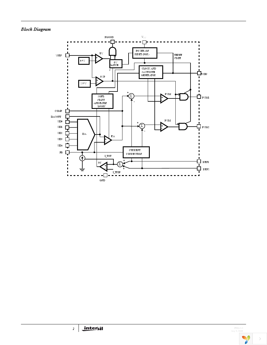 ISL6223CAZA-T Page 2