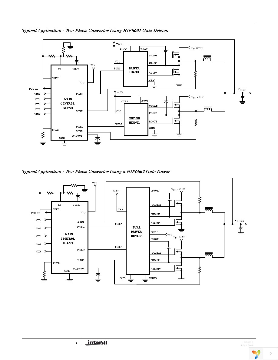 ISL6223CAZA-T Page 4