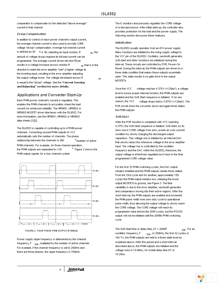 ISL6552CBZ-T Page 9