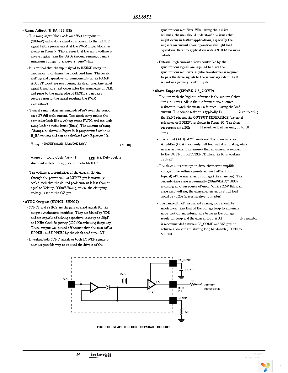 ISL6551IBZ Page 14