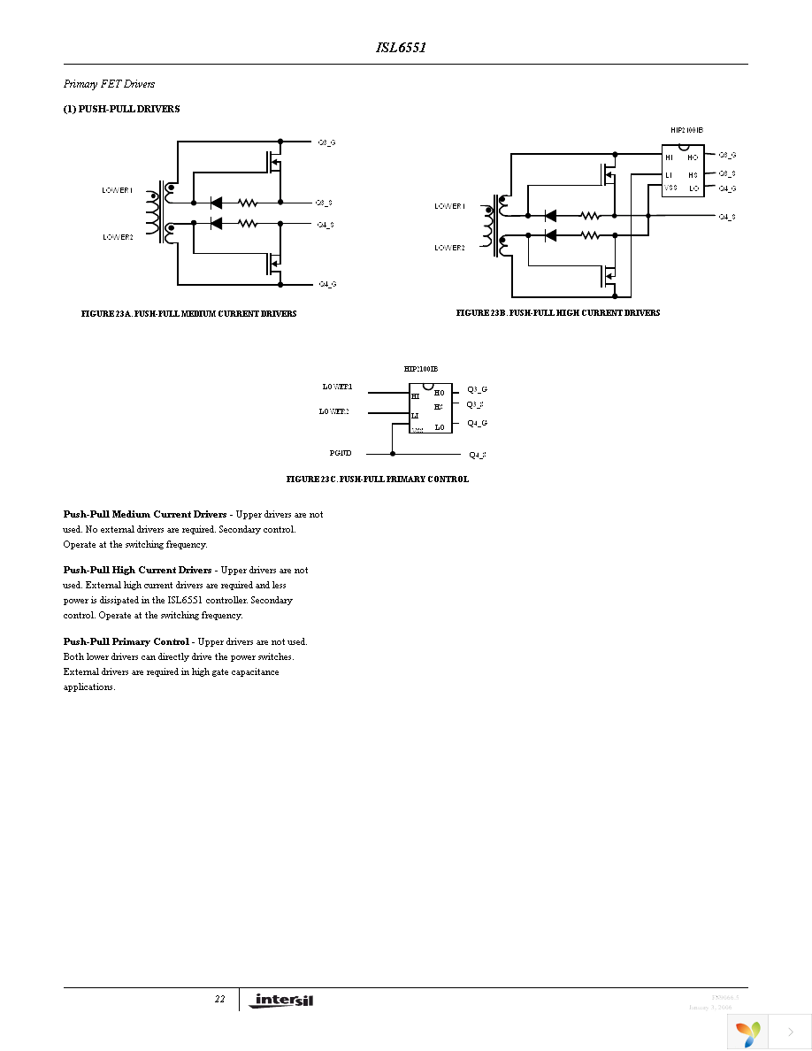 ISL6551IBZ Page 22