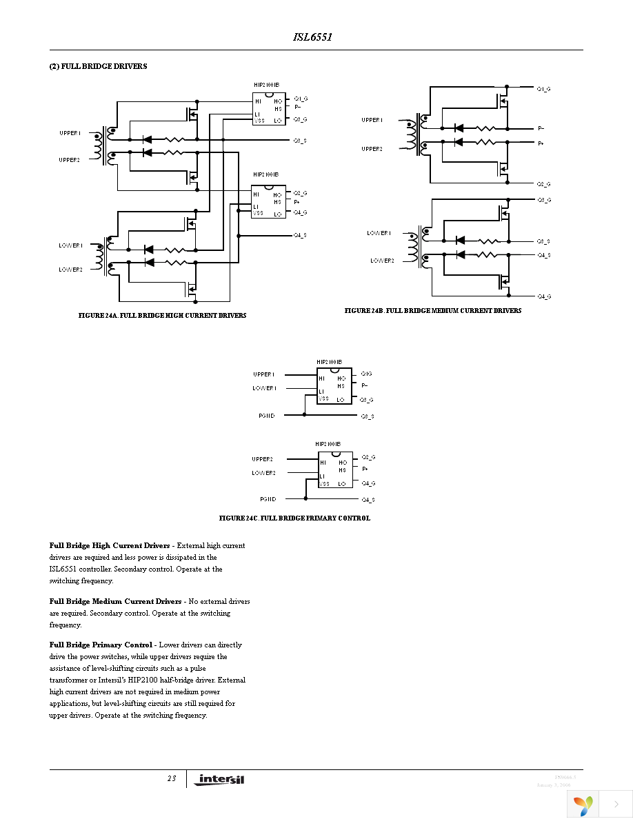 ISL6551IBZ Page 23