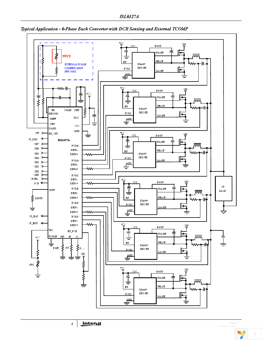 ISL6327ACRZ Page 4