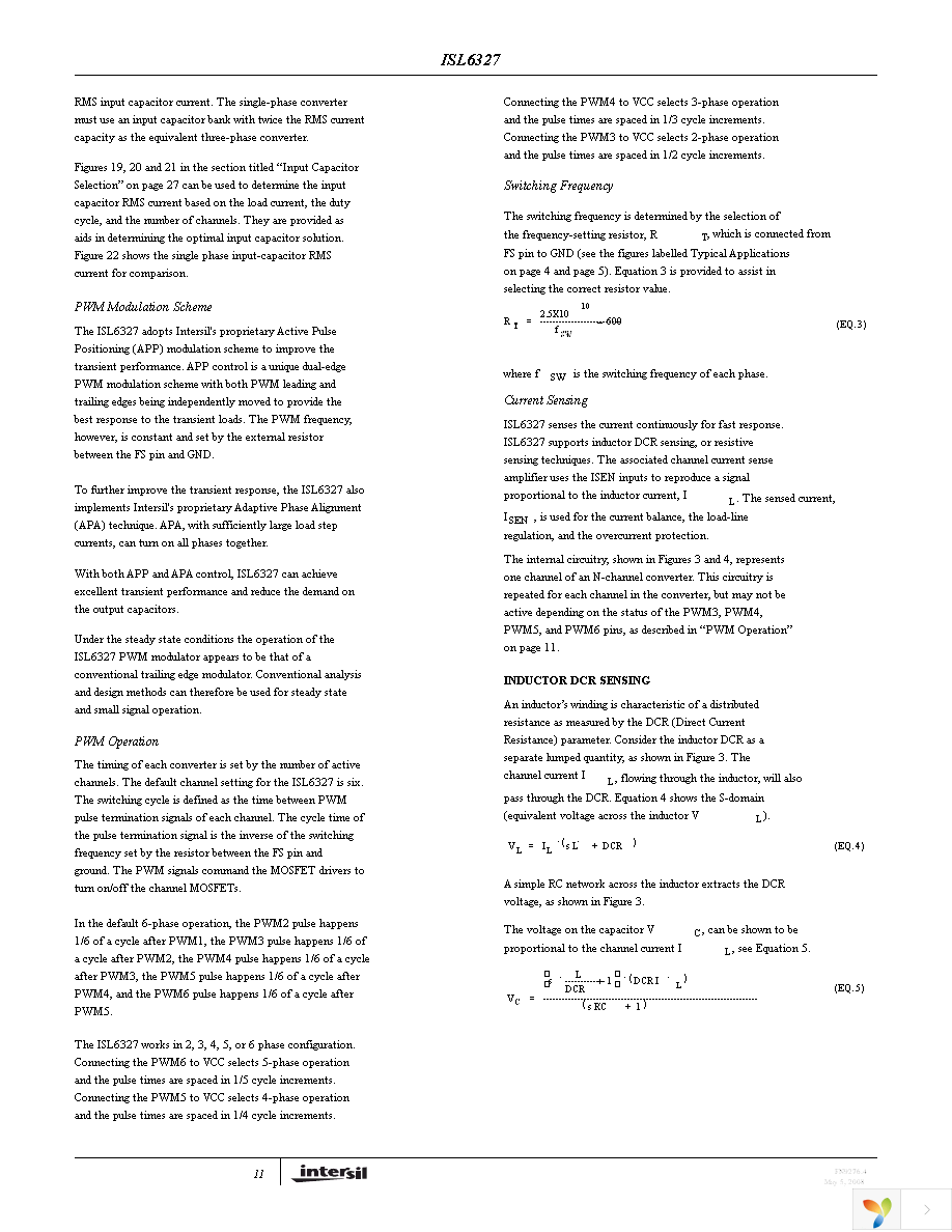 ISL6327CRZ-T Page 11