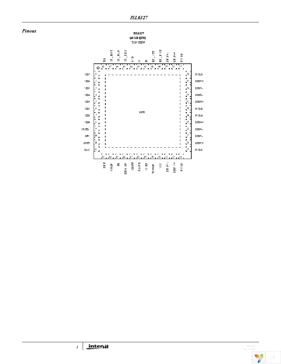 ISL6327CRZ-T Page 2