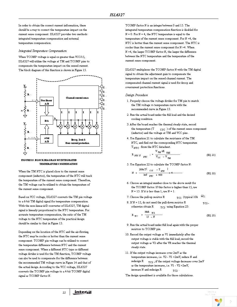 ISL6327CRZ-T Page 22