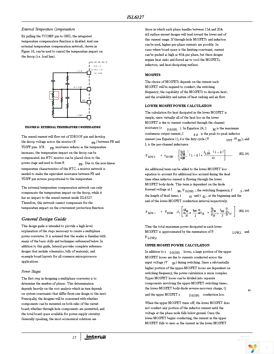 ISL6327CRZ-T Page 23