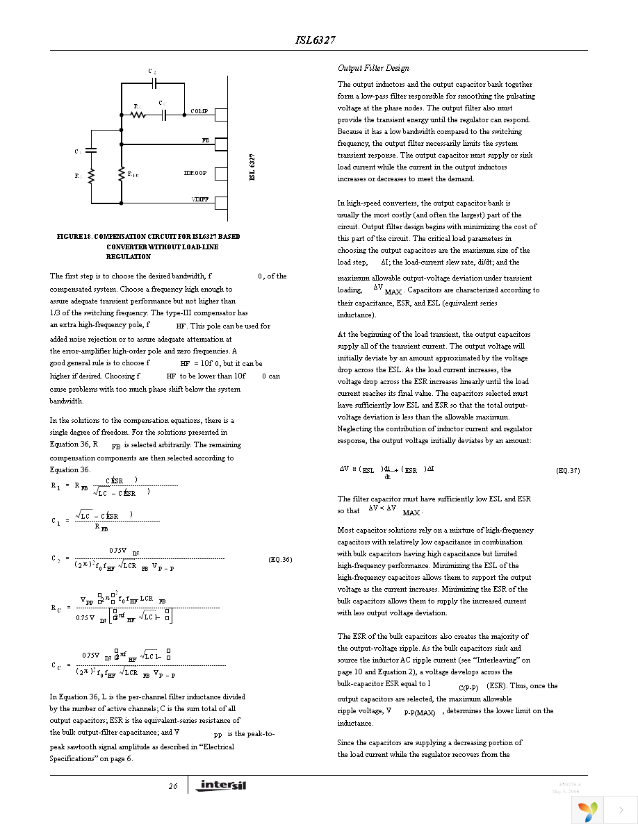 ISL6327CRZ-T Page 26