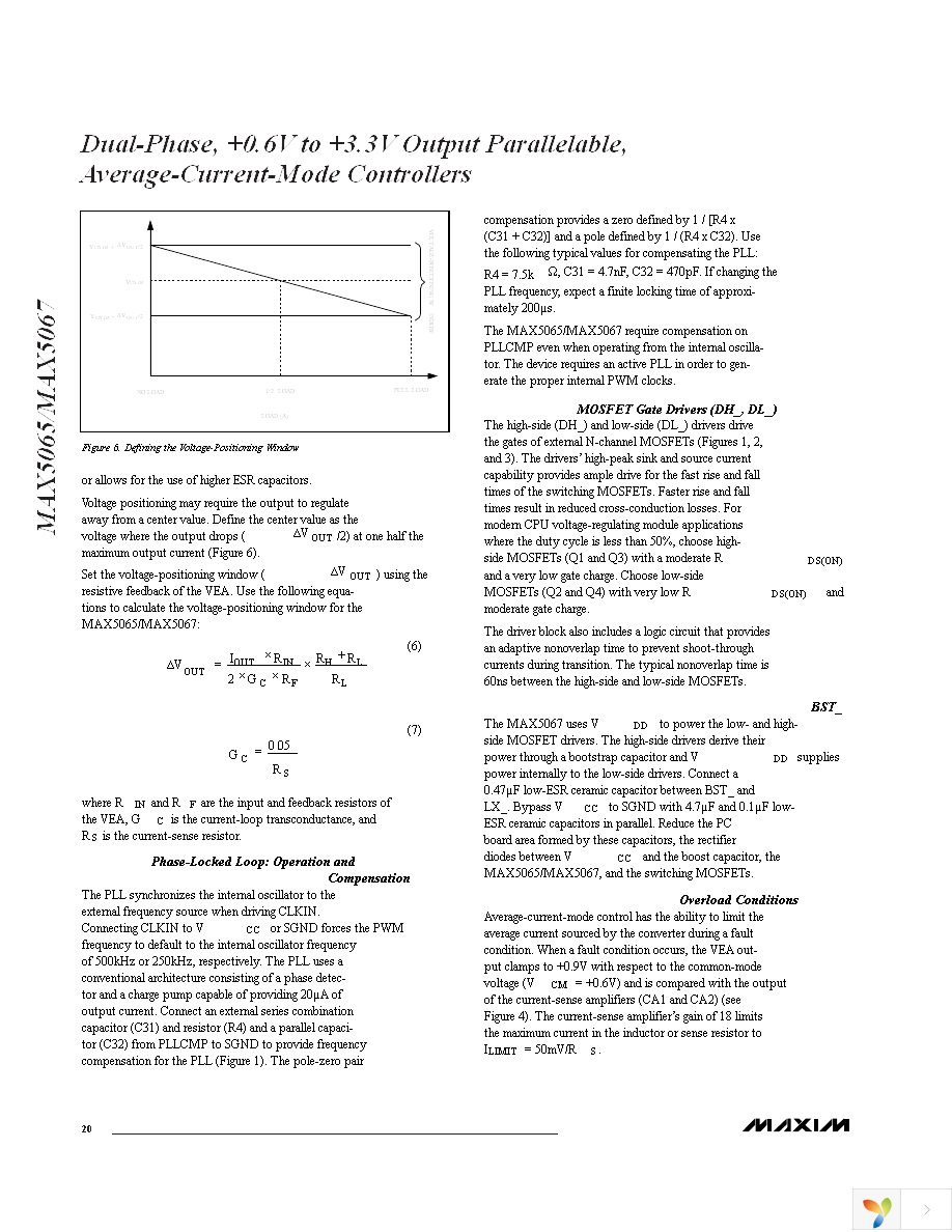 MAX5067ETH+T Page 20