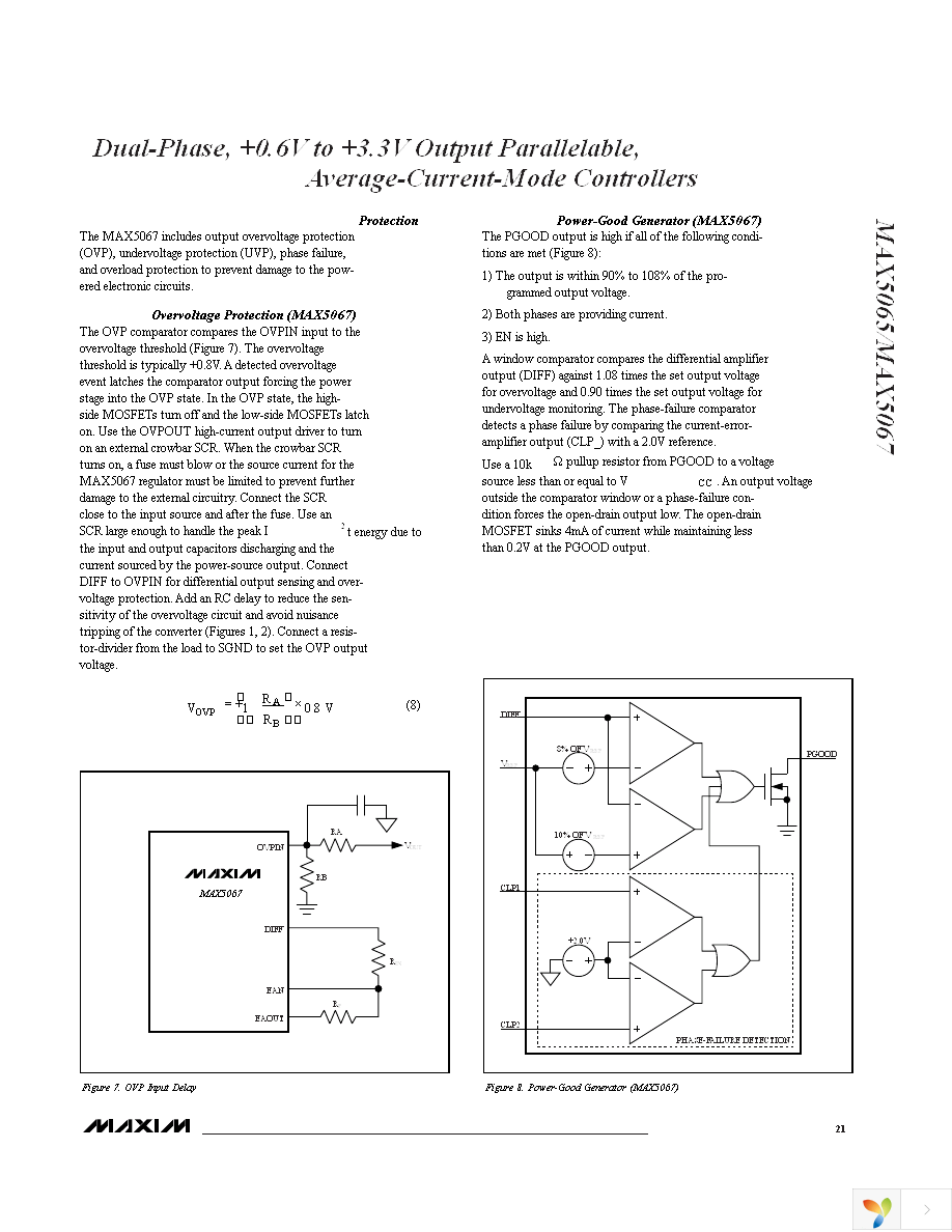 MAX5067ETH+T Page 21