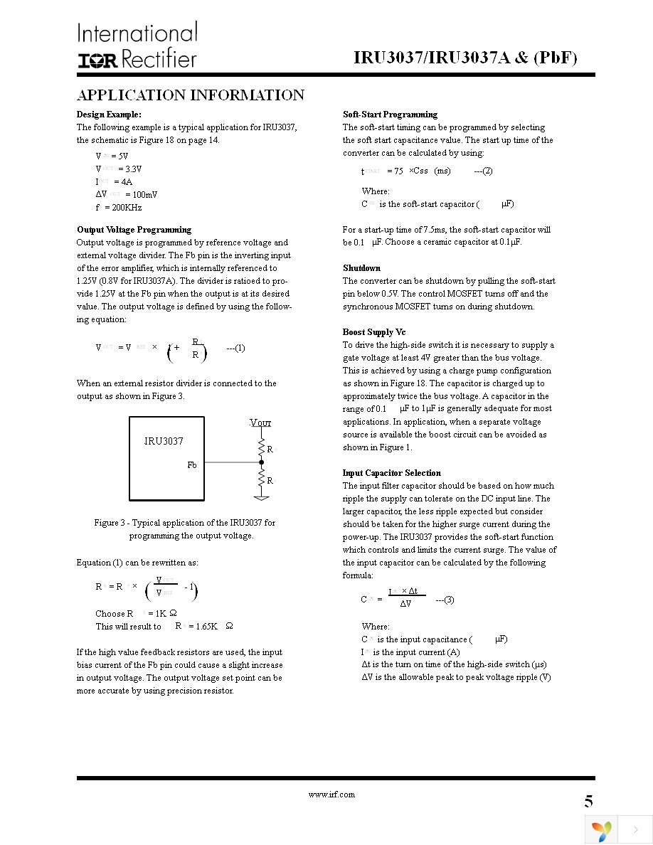 IRU3037ACS Page 5