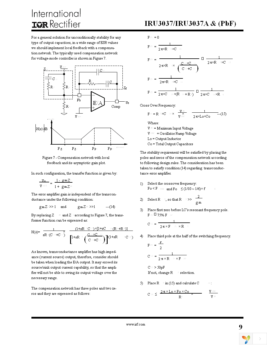 IRU3037ACS Page 9