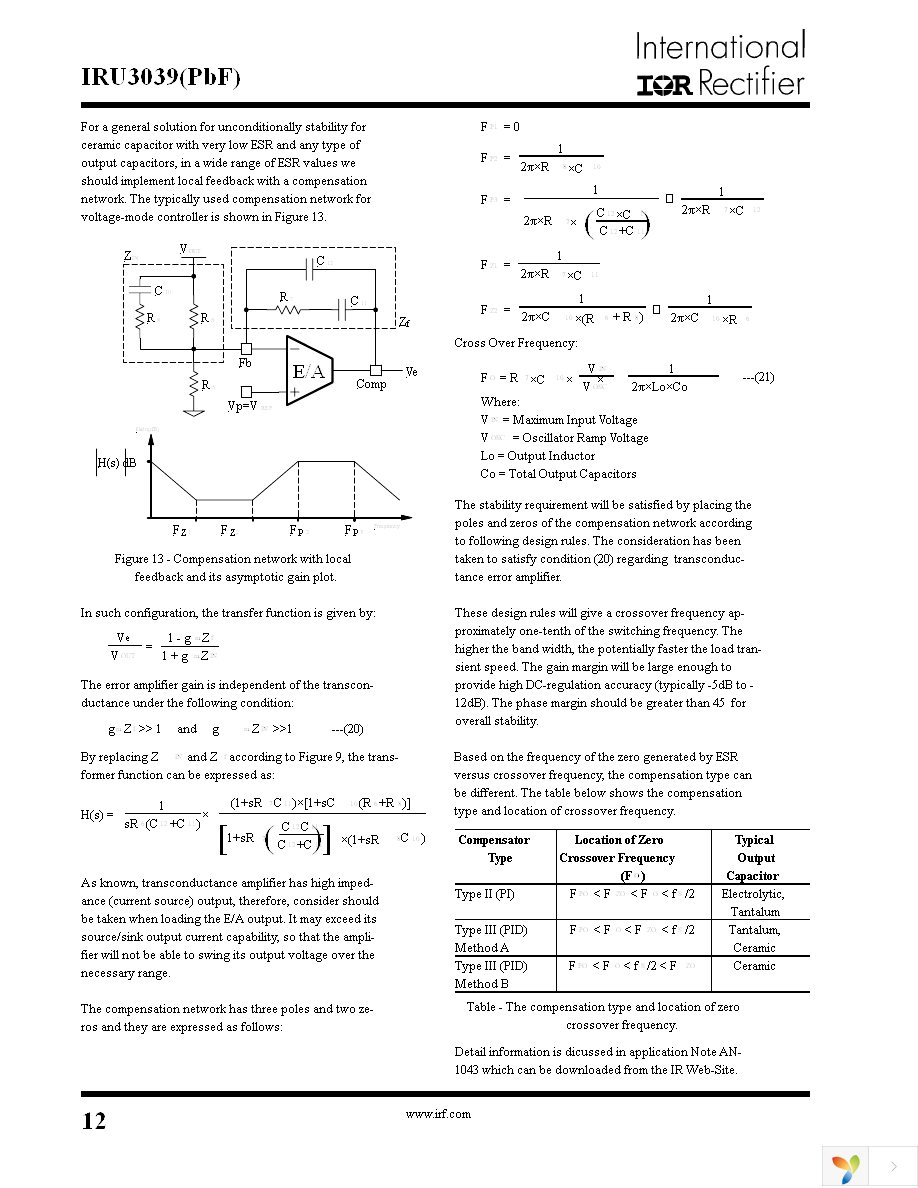 IRU3039CHTR Page 12