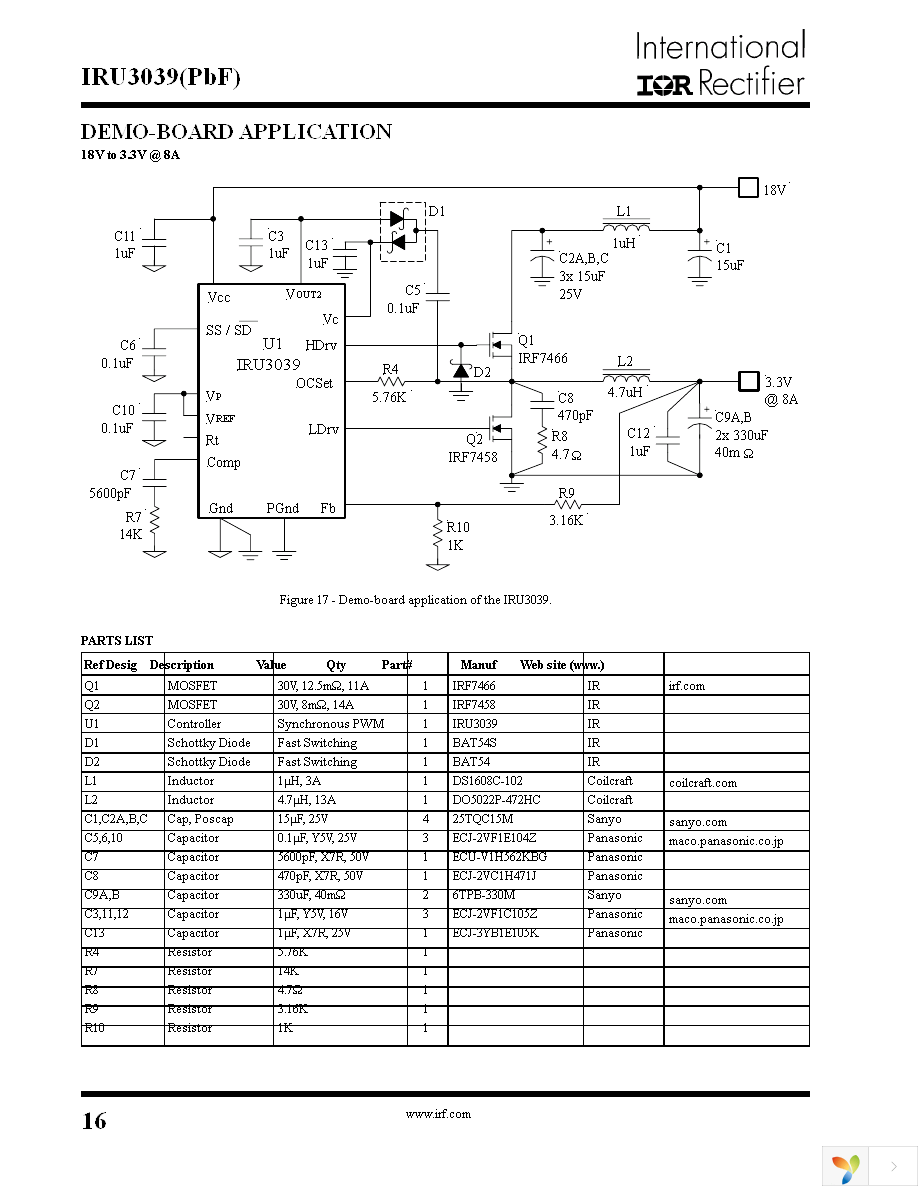 IRU3039CHTR Page 16