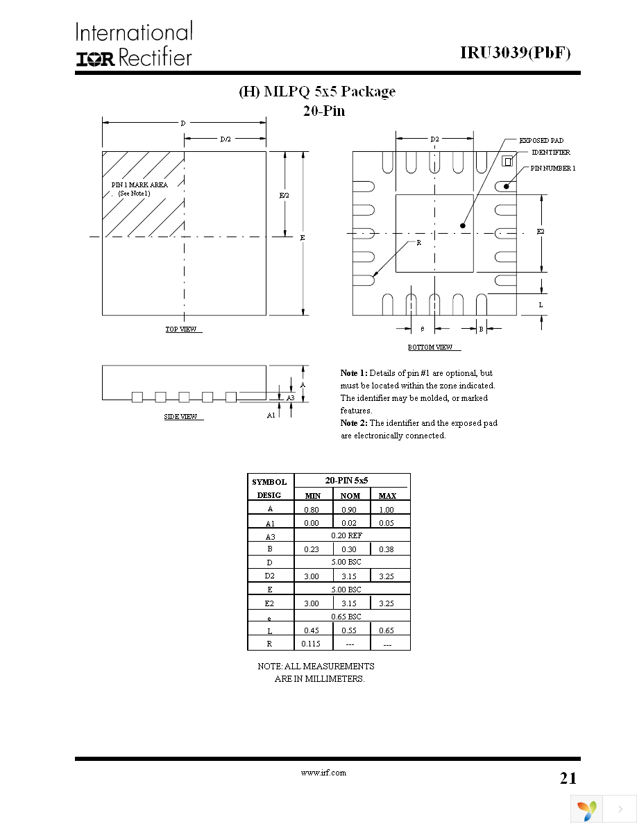 IRU3039CHTR Page 21