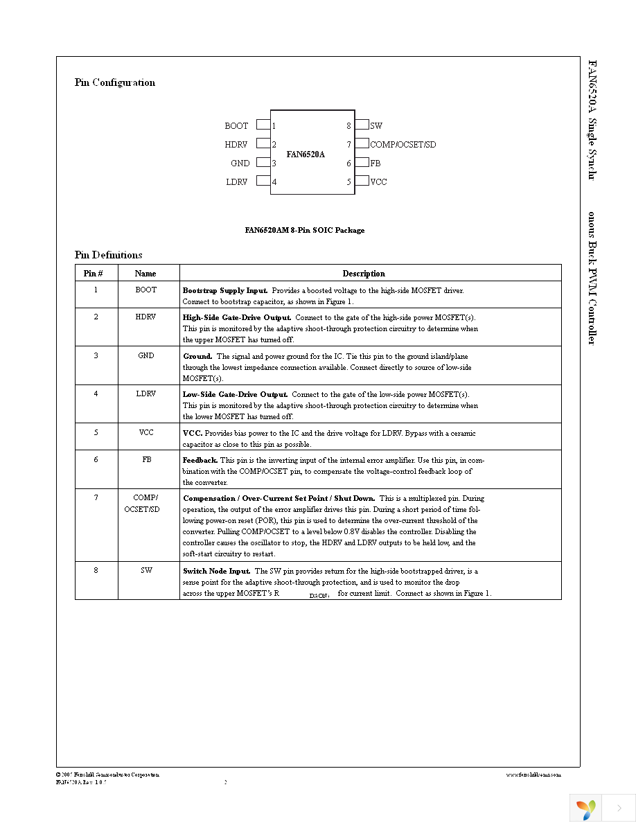 FAN6520AMX Page 2