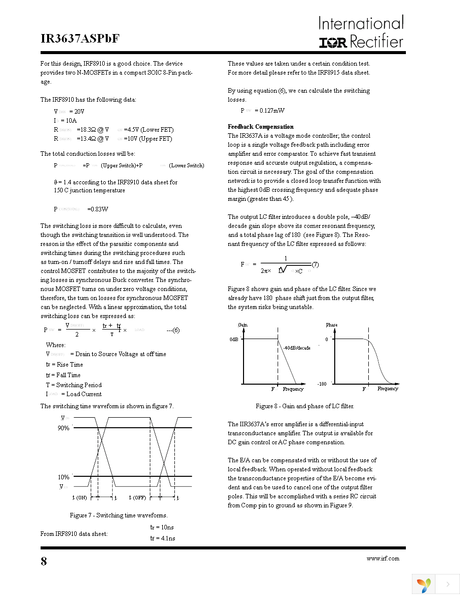 IR3637ASPBF Page 8