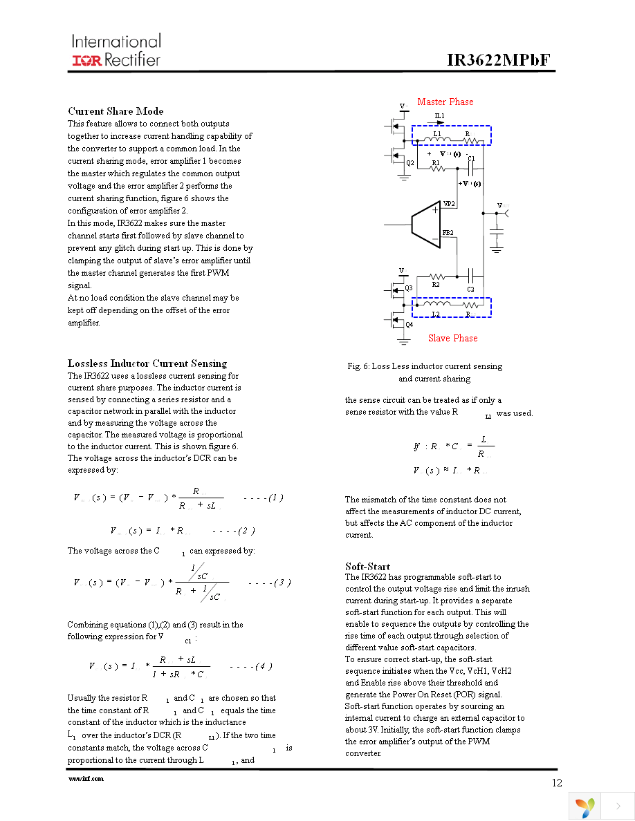 IR3622MPBF Page 12