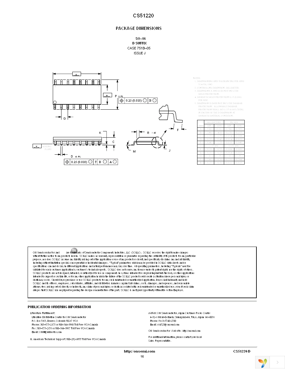 CS51220EDR16 Page 16