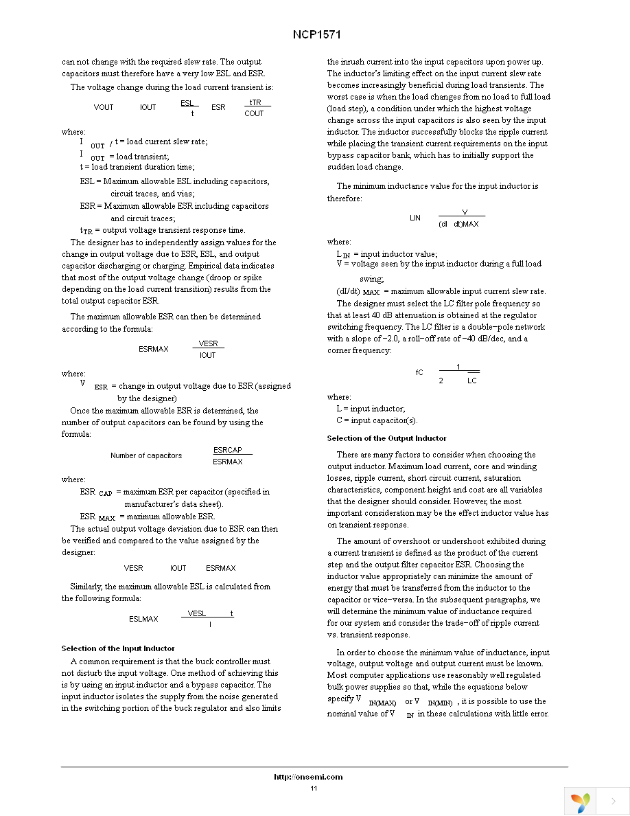 NCP1571DR2 Page 11