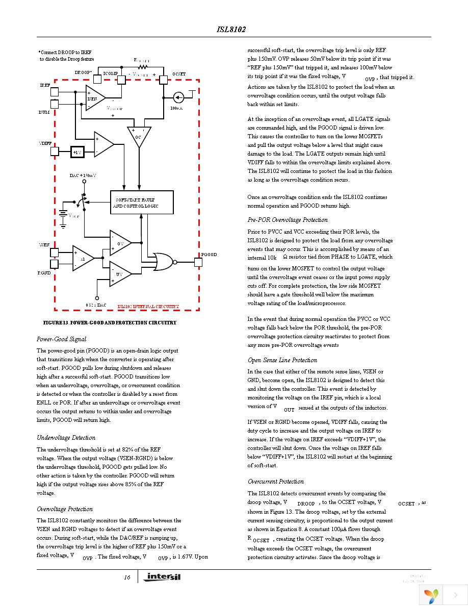 ISL8102CRZ-T Page 16