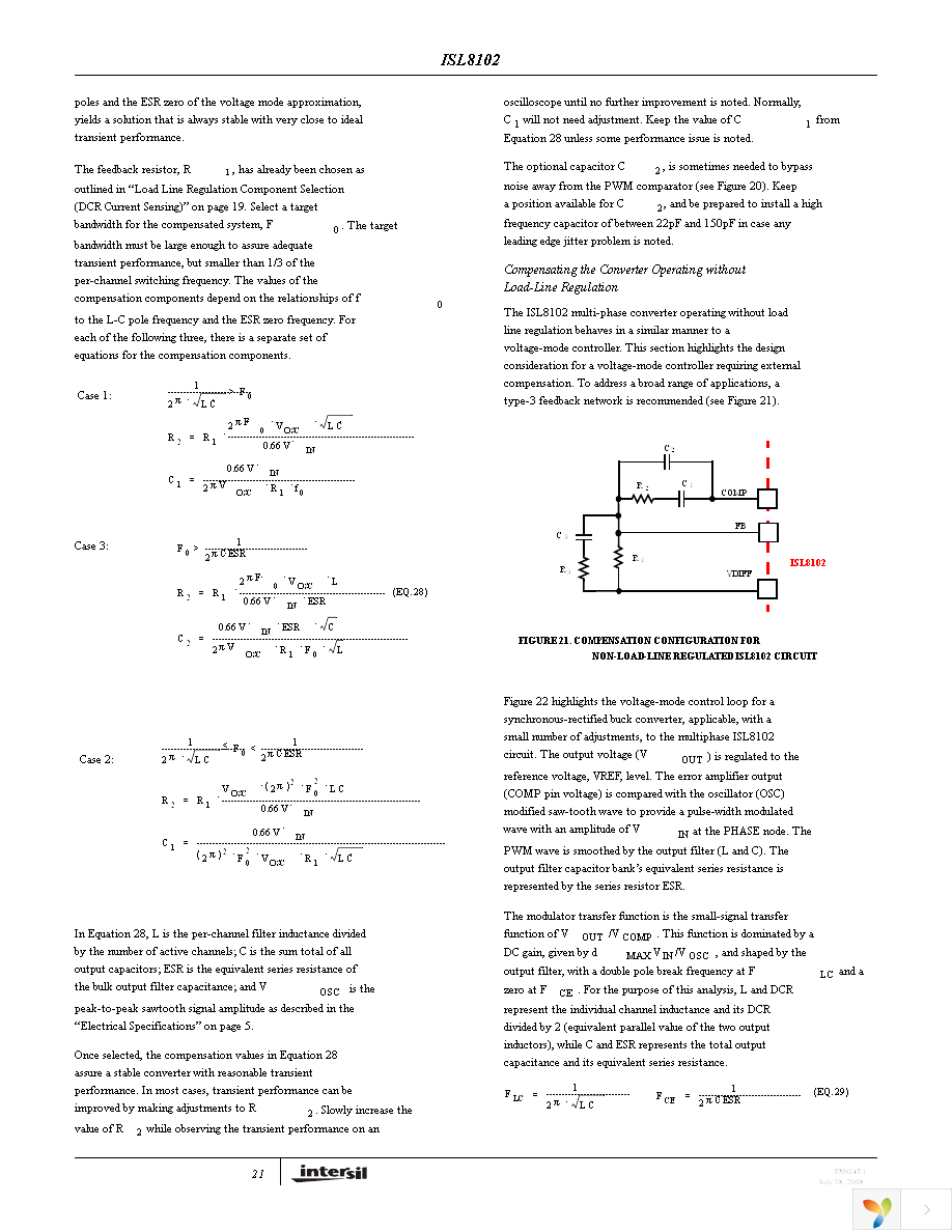 ISL8102CRZ-T Page 21