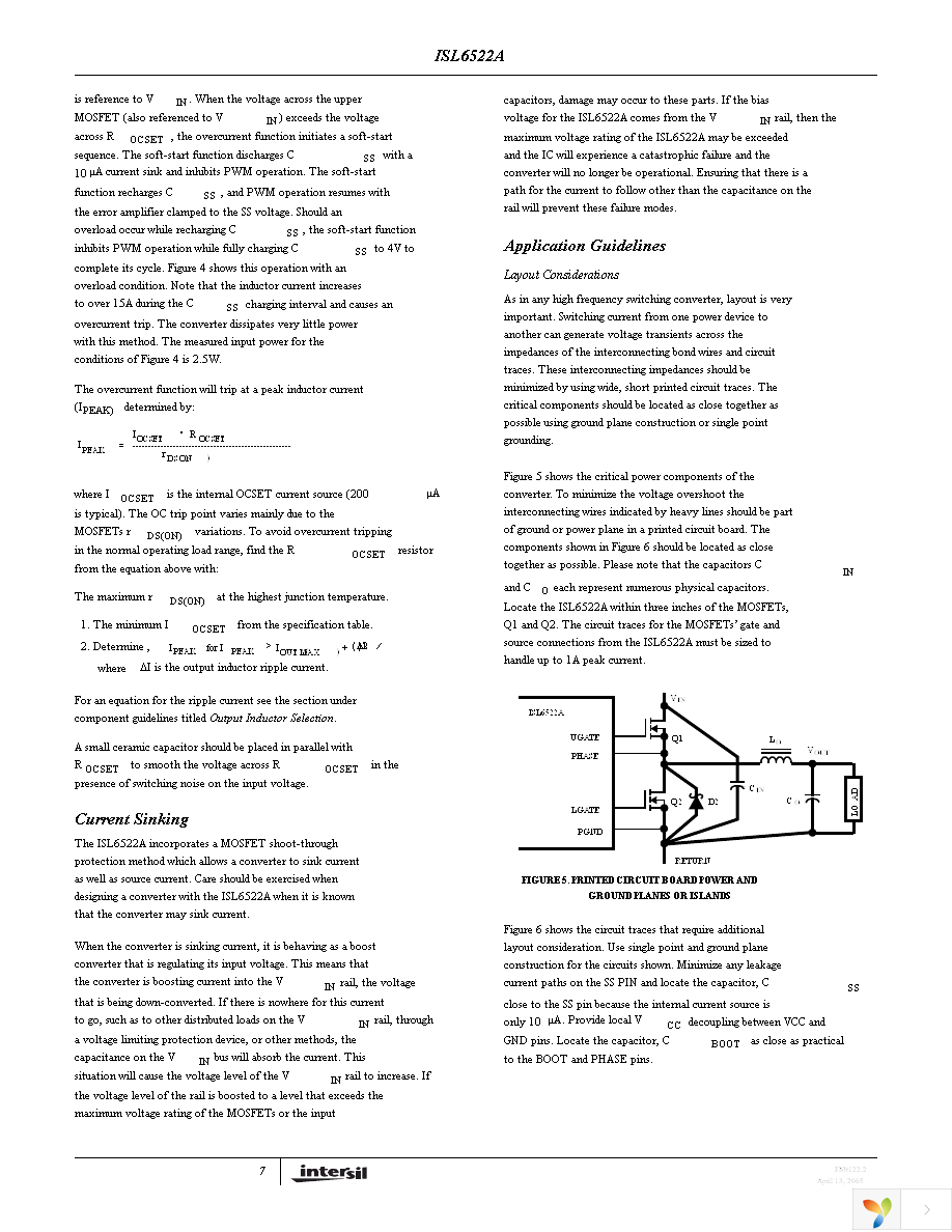 ISL6522ACB Page 7