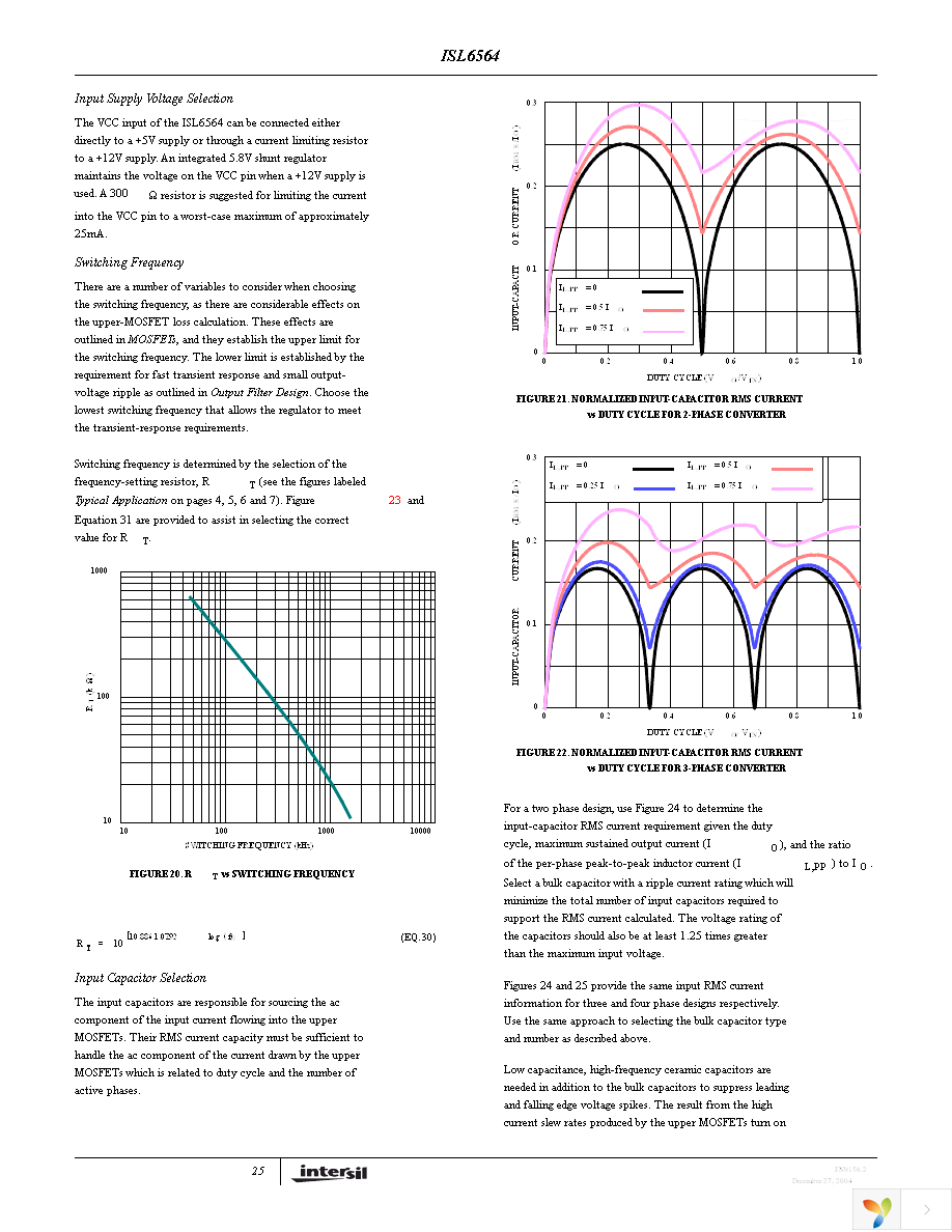 ISL6564CR Page 25