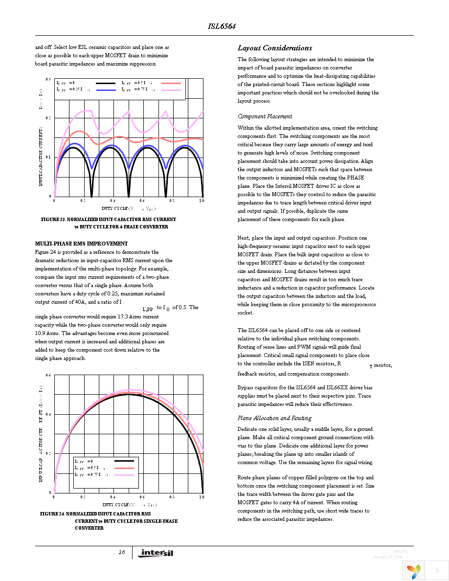 ISL6564CR Page 26