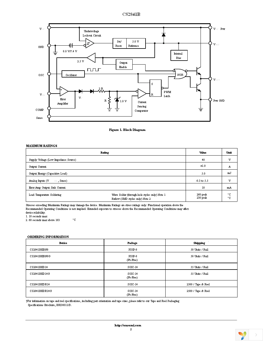 CS2841BED14 Page 2