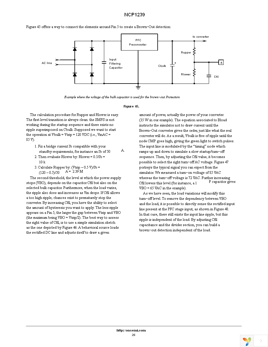 NCP1239FDR2 Page 26