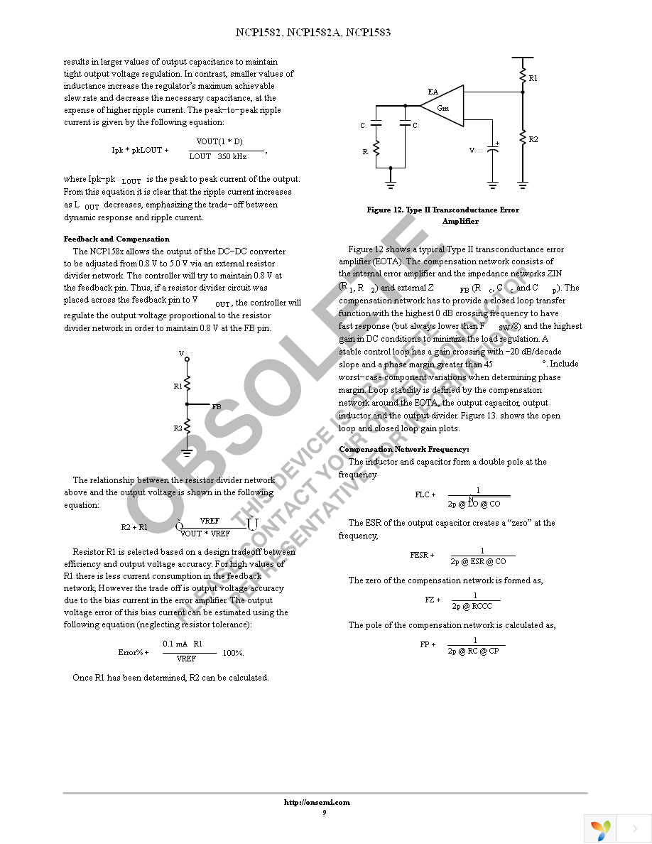 NCP1582DR2G Page 9