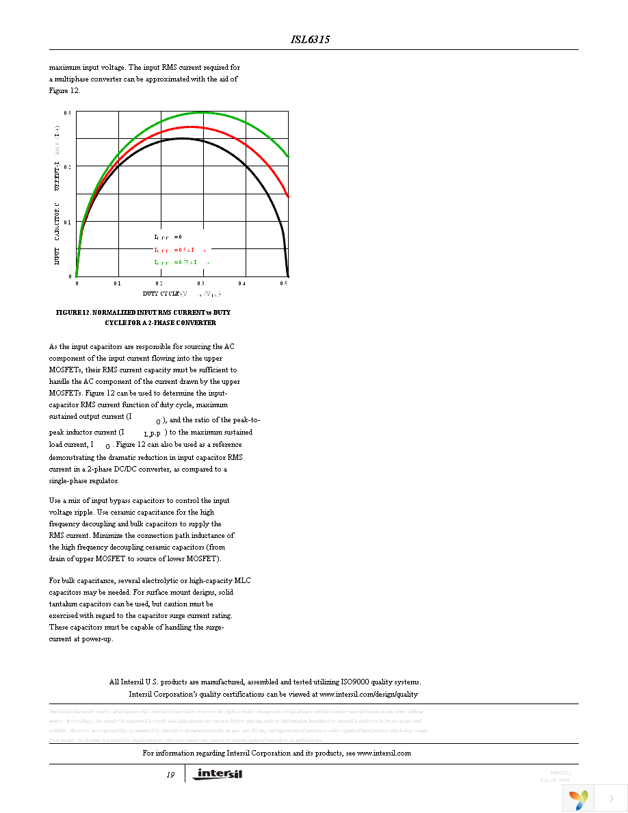 ISL6315CRZ-T Page 19