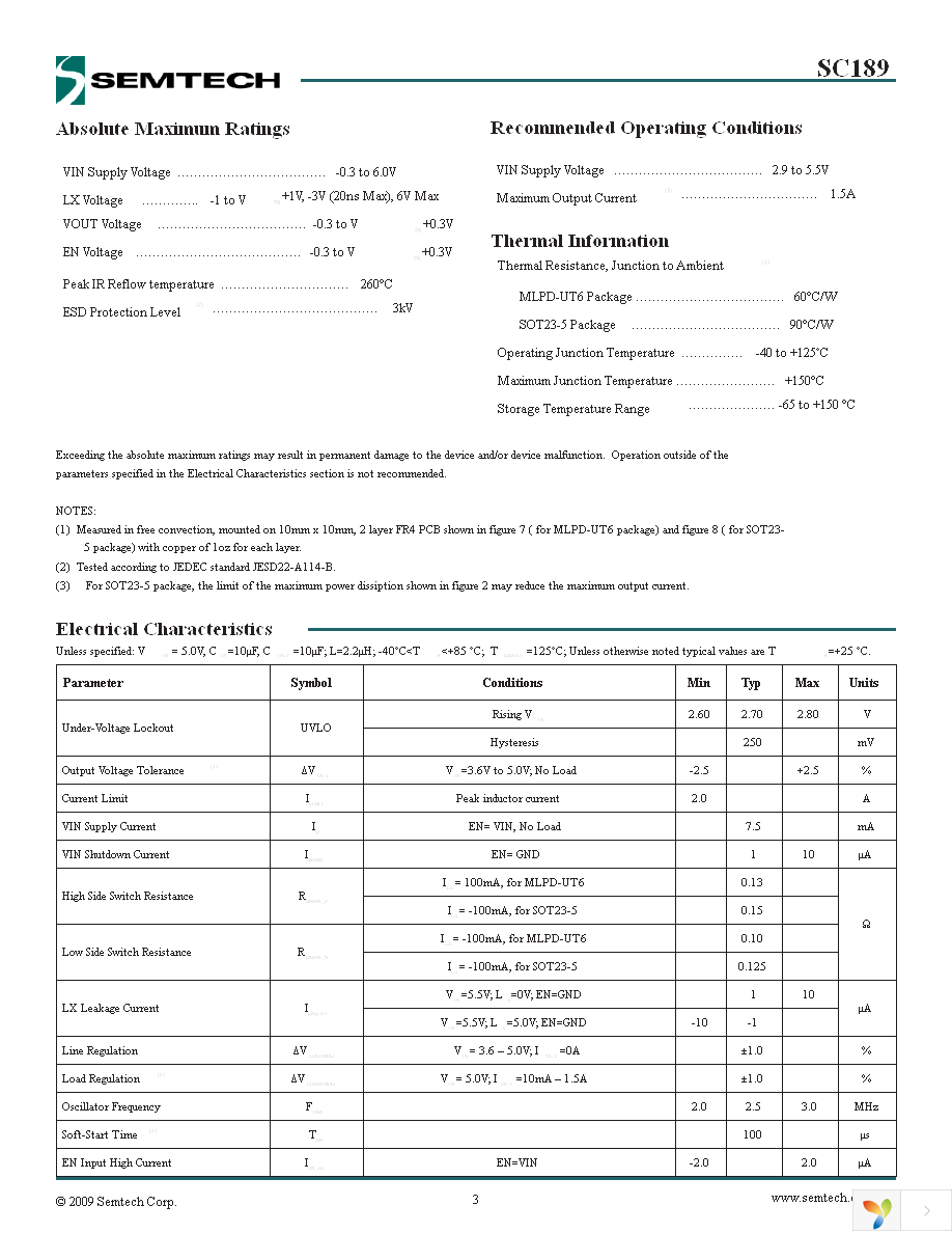 SC189CSKTRT Page 3