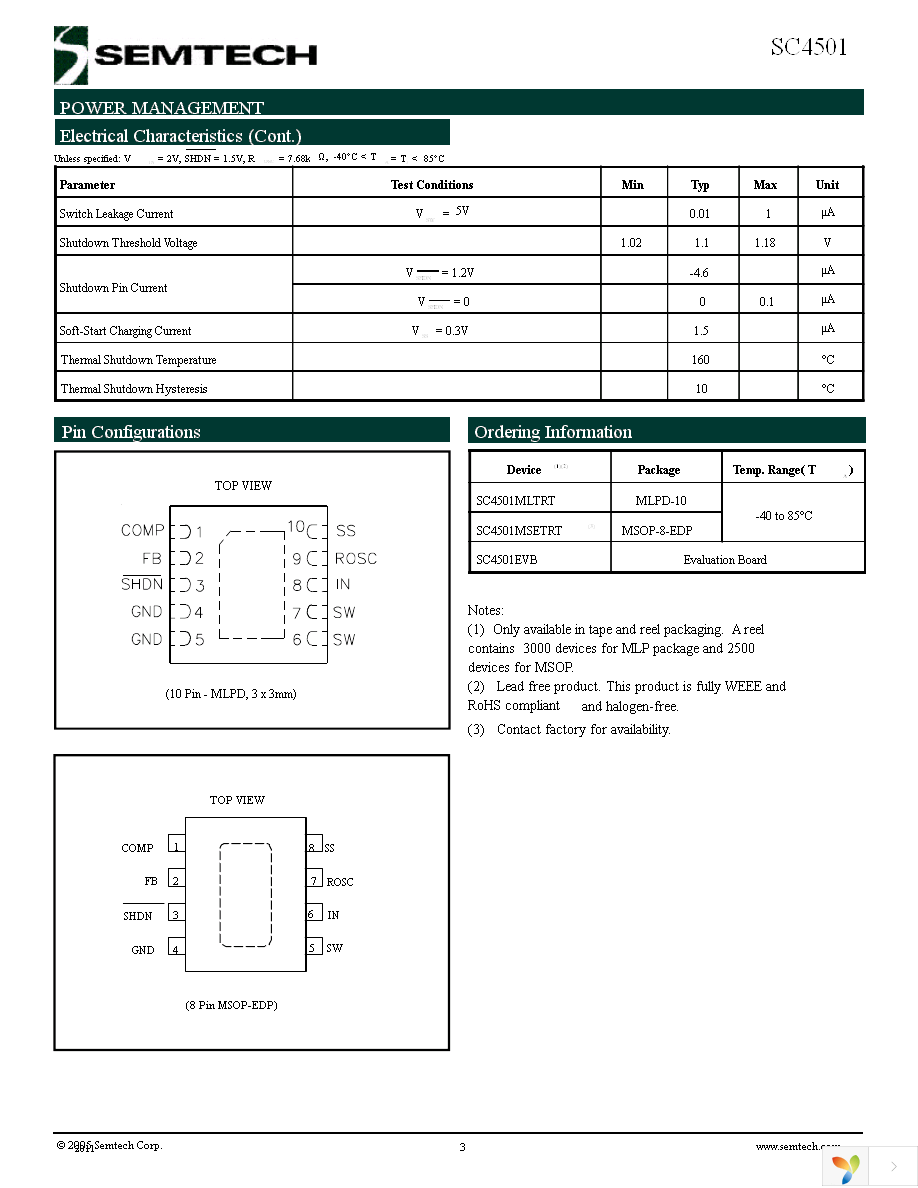 SC4501MSETRT Page 3