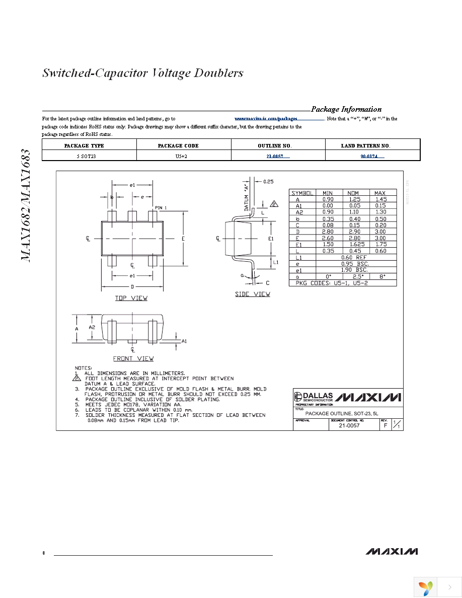 MAX1683EUK+T Page 8