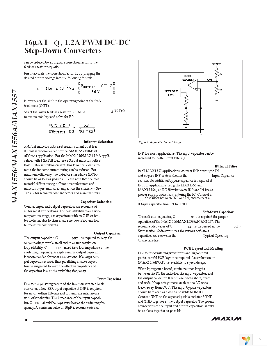 MAX1556ETB+T Page 10