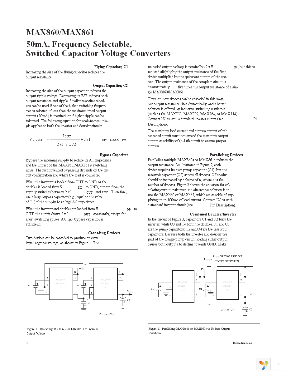 MAX860ESA+ Page 8