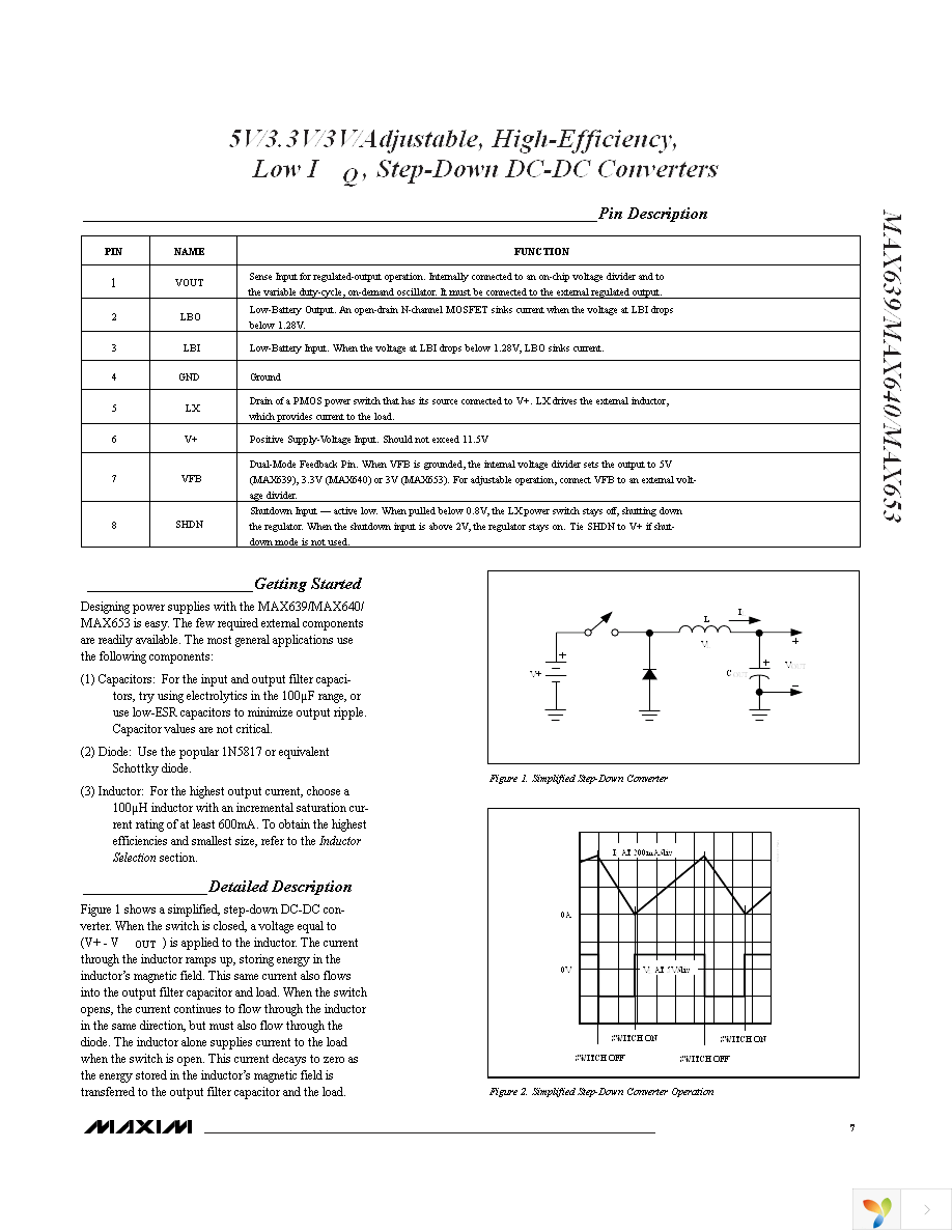 MAX639CSA+ Page 7