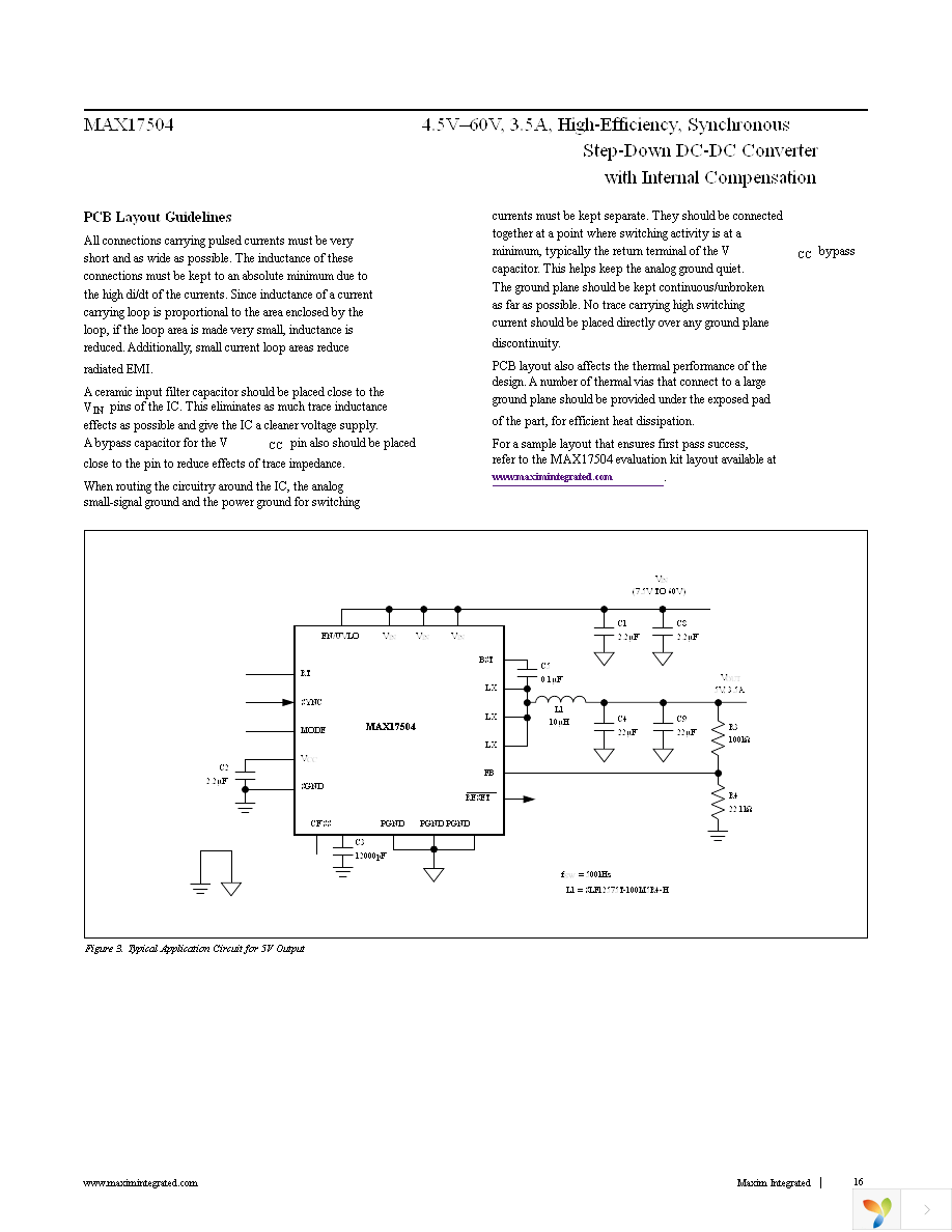 MAX17504ATP+ Page 16