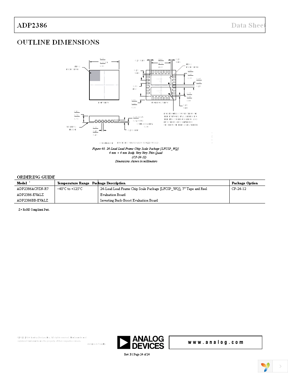 ADP2386ACPZN-R7 Page 24