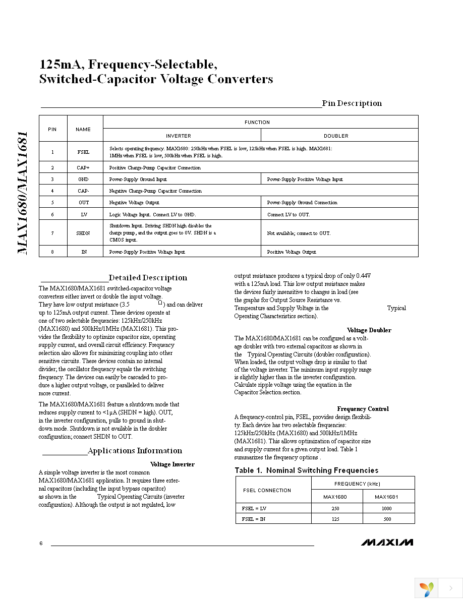 MAX1681ESA+ Page 6