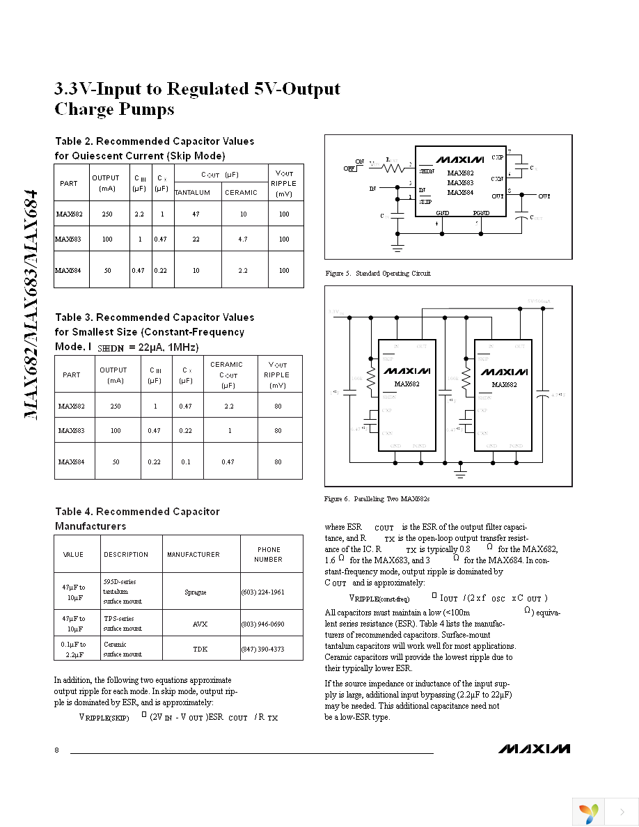 MAX682ESA+ Page 8