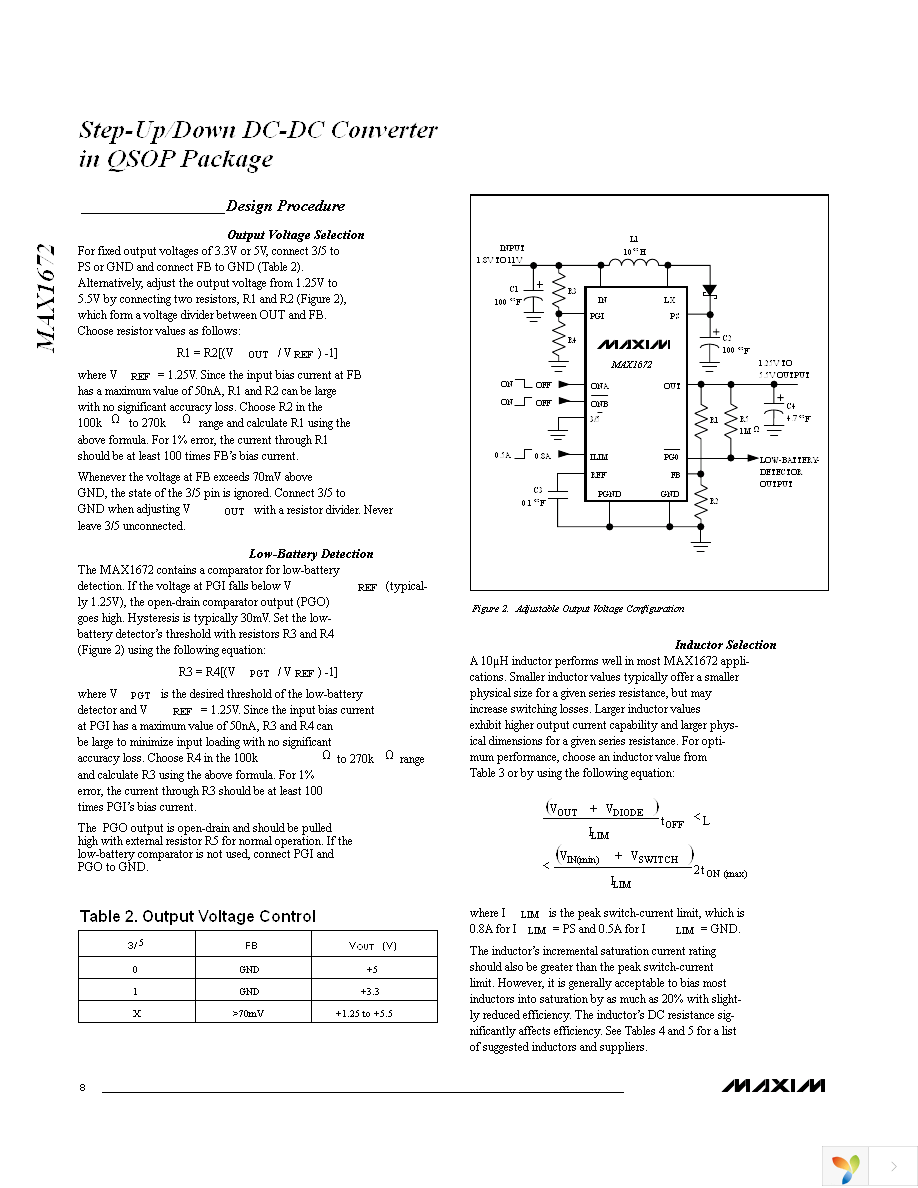 MAX1672EEE+ Page 8