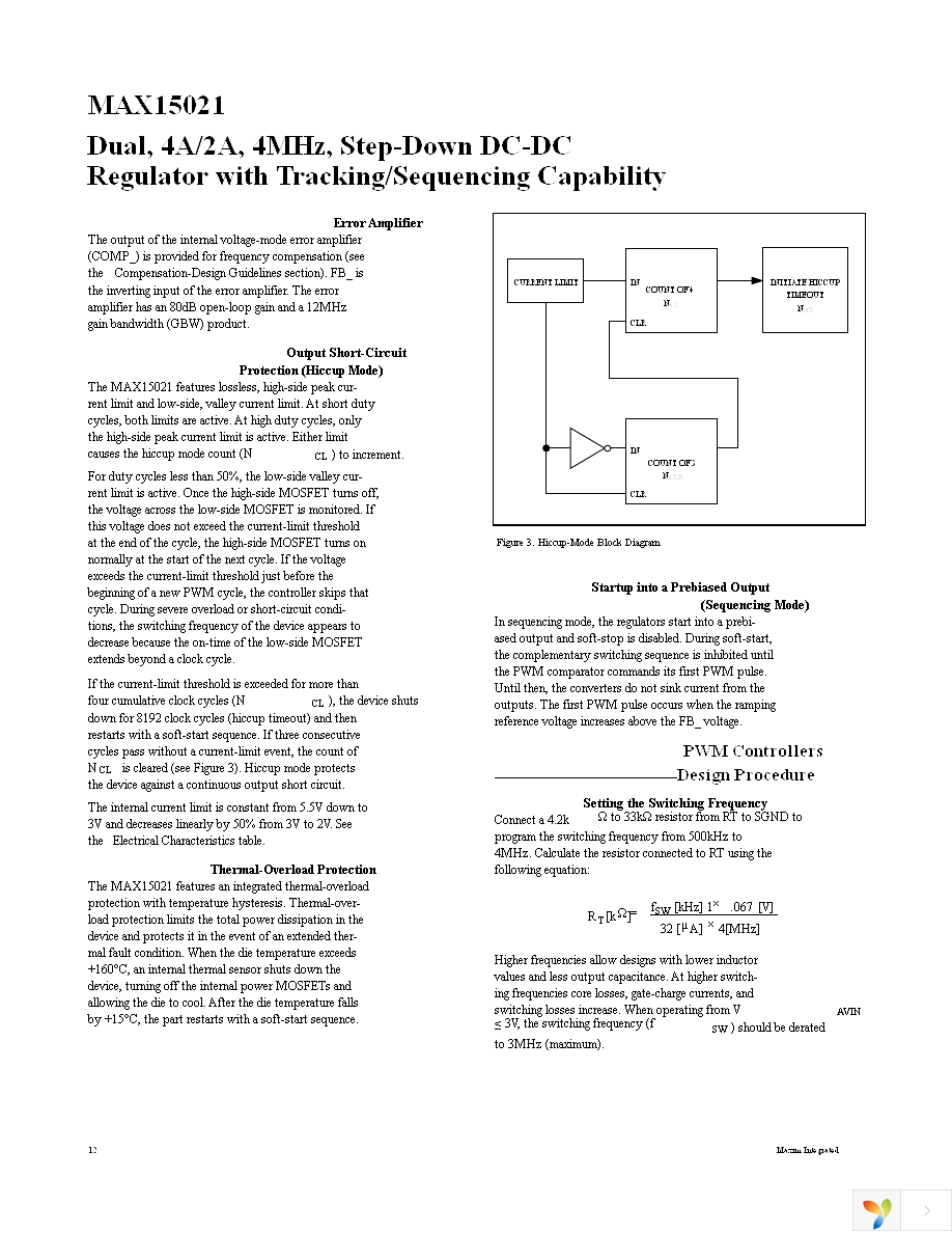 MAX15021ATI+ Page 12