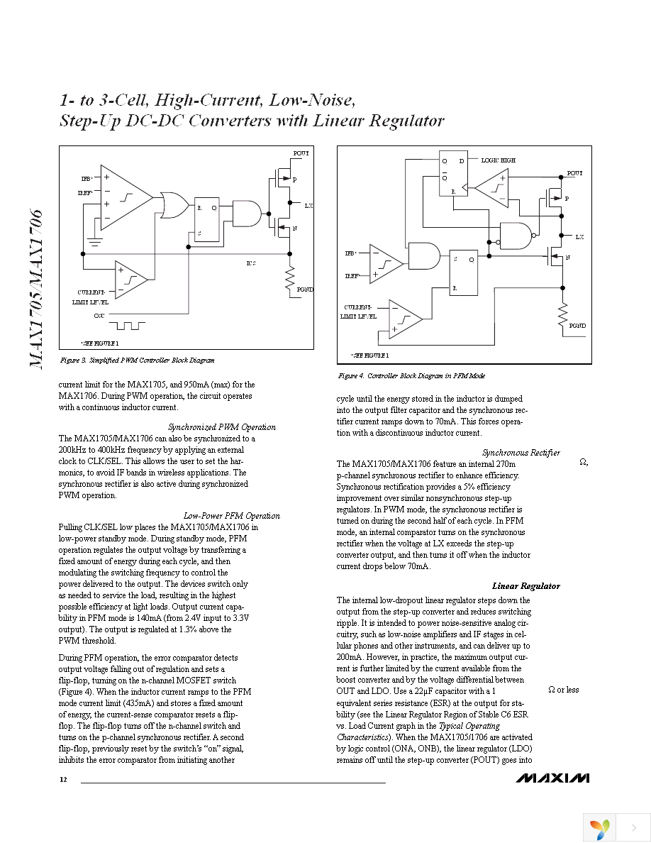 MAX1705EEE+ Page 12