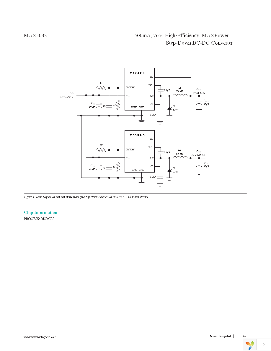 MAX5033CUSA+ Page 15