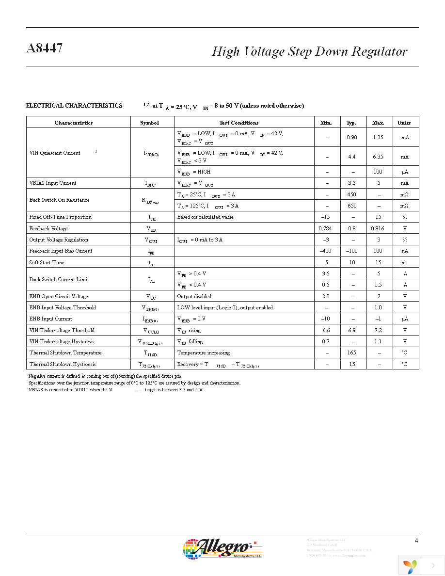 A8447SLJTR-T Page 4