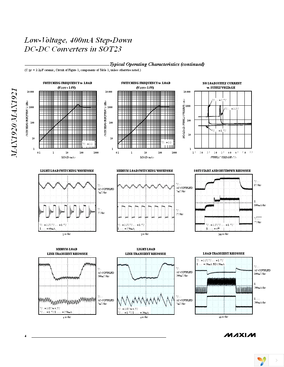 MAX1920EUT+T Page 4