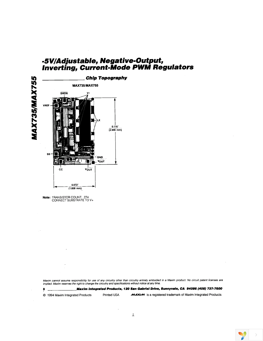 MAX735CSA+ Page 8